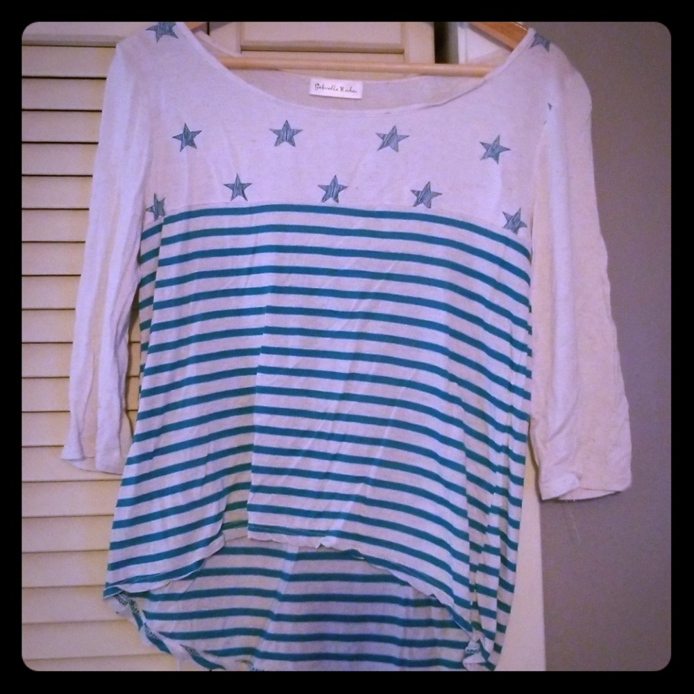 White and aqua slug shiry